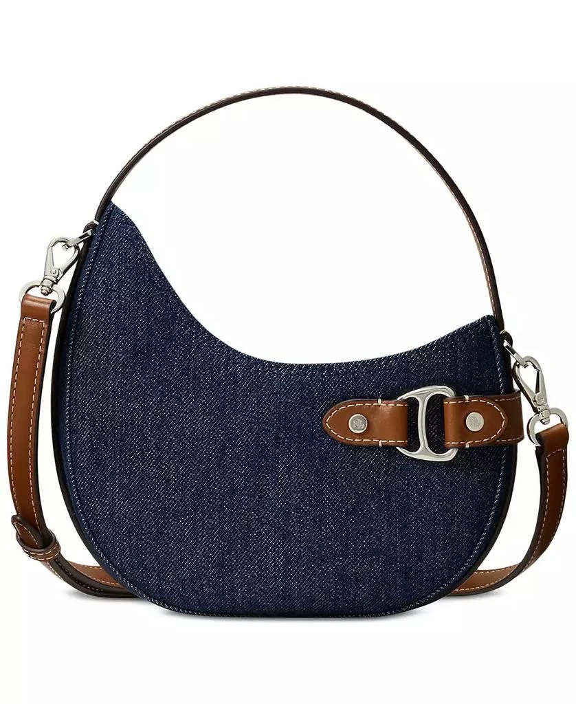 Ralph Lauren Tasha Mini Denim Crossbody Bag 2