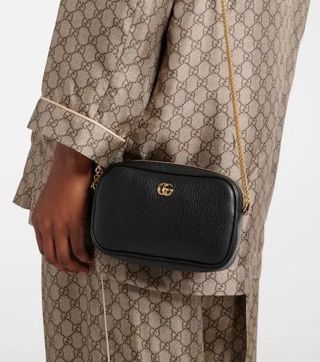 Gucci GG Marmont Mini leather shoulder bag 2