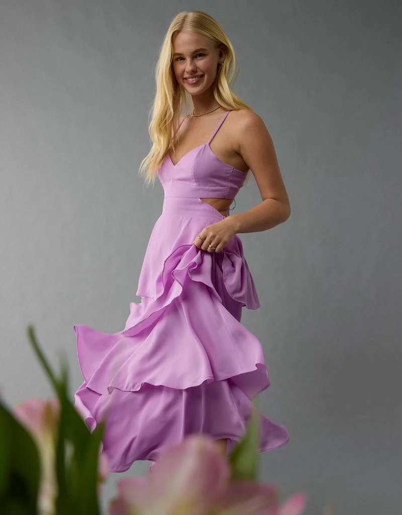 AE AE Cut-Out Tiered Maxi Dress 1
