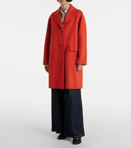 Max Mara Single-breasted wool coat 6