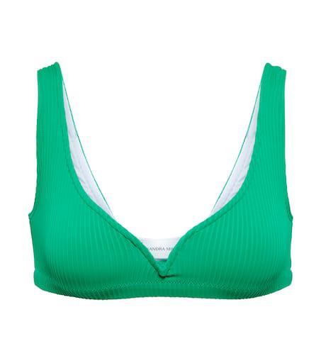 Alexandra Miro Kamala ribbed bikini top