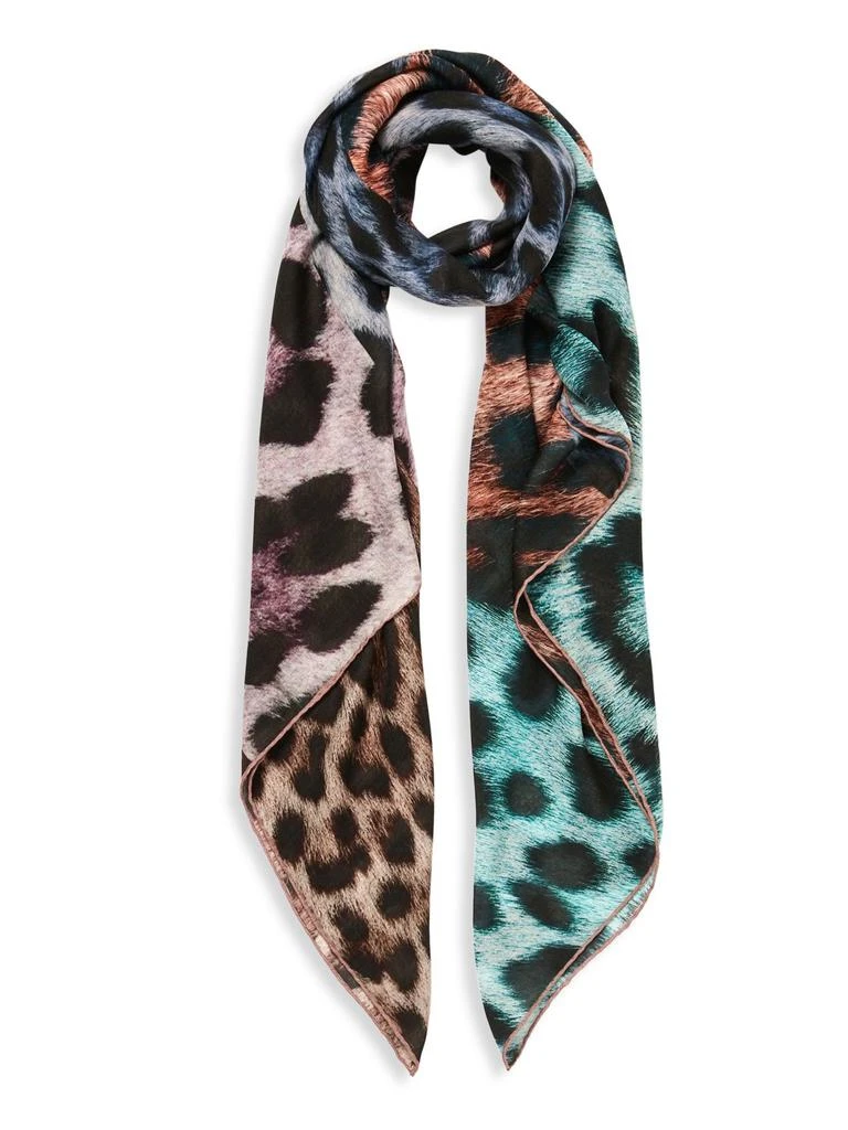 Jane Carr The Big Cat Square Scarf 1