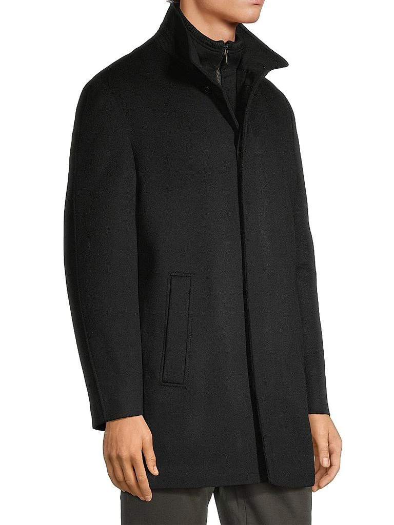 Cardinal of Canada Mont Royal Wool & Cashmere Car Coat 4
