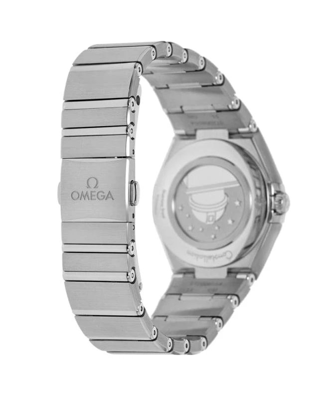Omega Omega Constellation Quartz 28 MM Brushed Rose Dial Steel Women's Watch 131.10.28.60.11.001 4