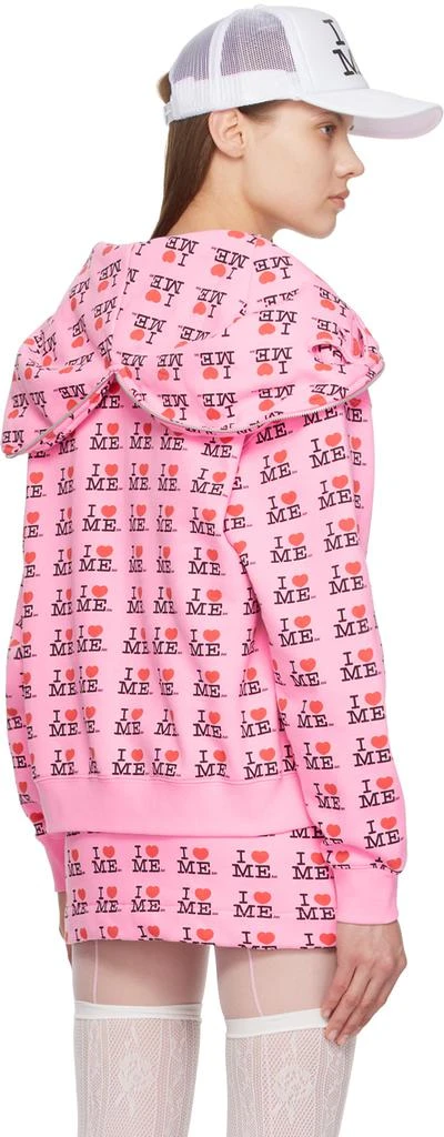 Ashley Williams Pink 'I Heart Me' Hoodie 3