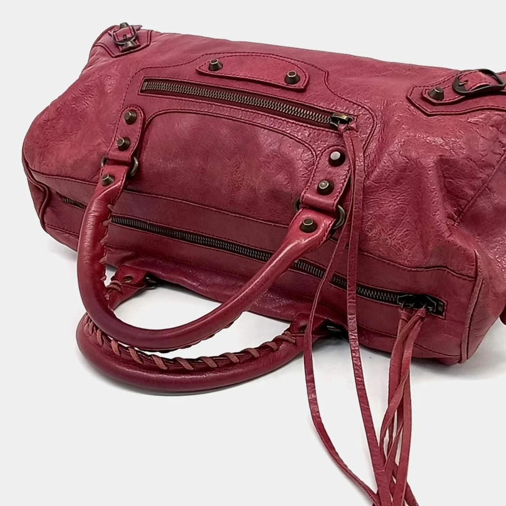 Balenciaga Balenciaga Pink Leather Twiggy Bag 4