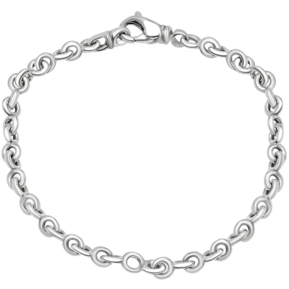 Pompeii3 Men
s Rolo Link 14k Gold (20gram) or Platinum (32gram) 6mm Bracelet 8.5"