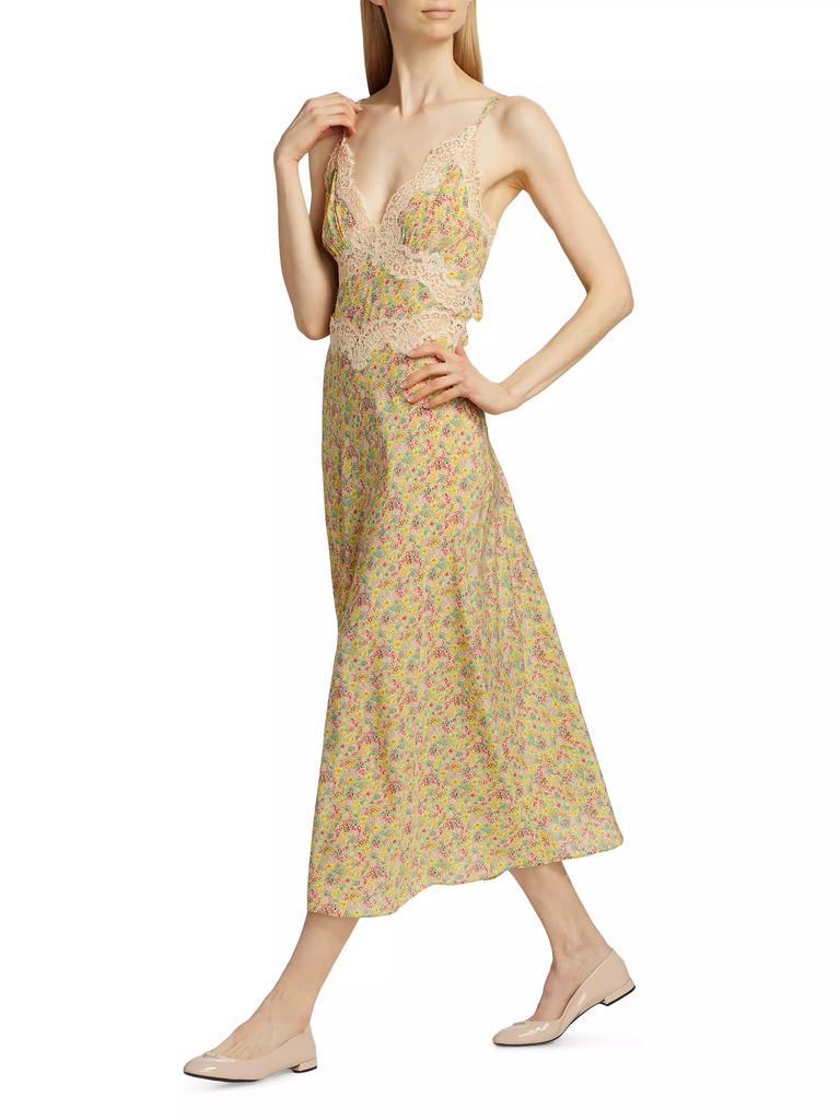 DÔEN Venus Liberty-Print Dress