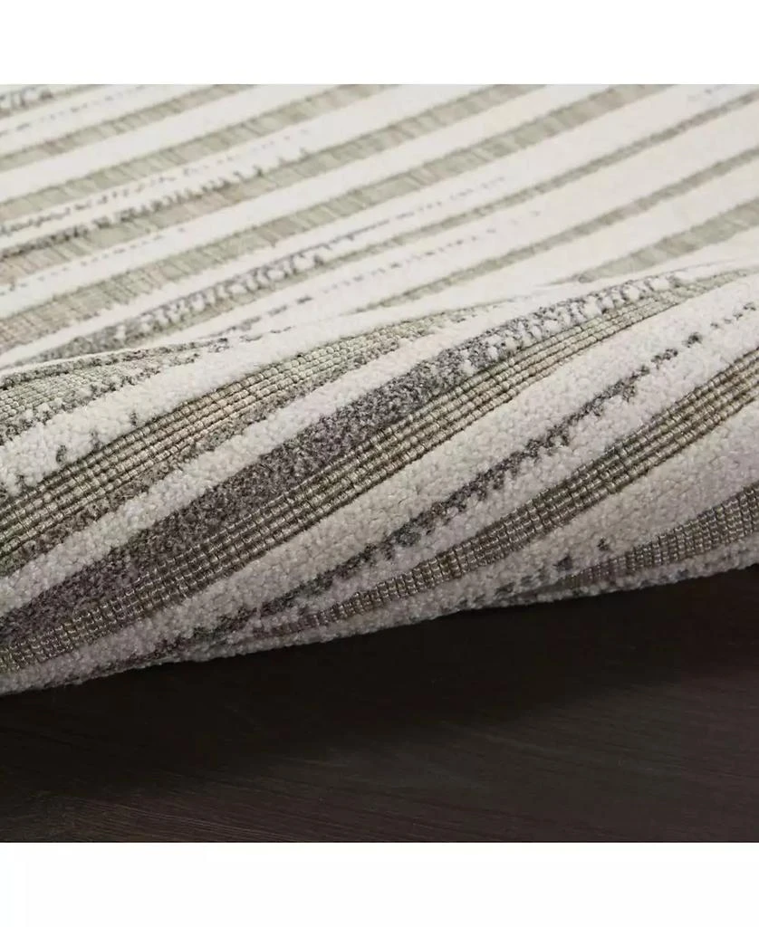 Nourison Key Largo KLG01 Silver 2'2" x 7'6" Runner Rug 3