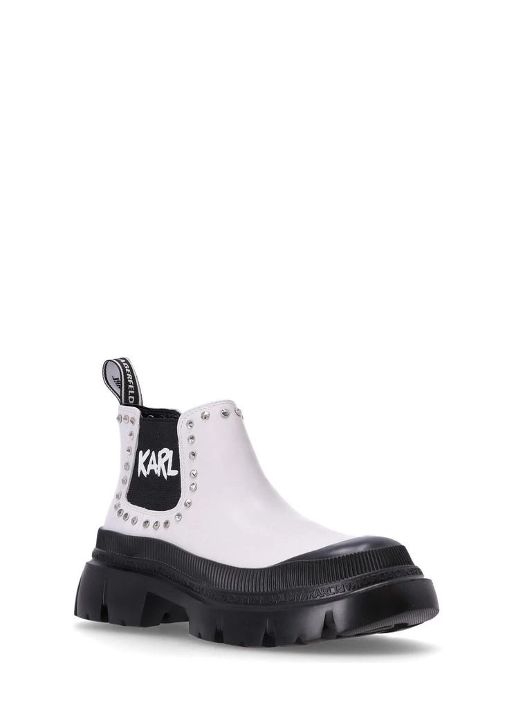 KARL LAGERFELD Trekka Max Short Gore Stud Boot 3