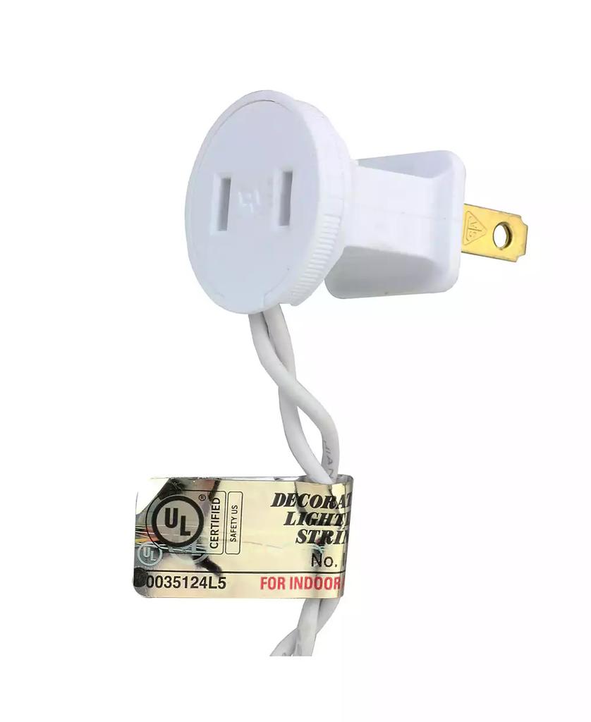 Northlight Pink 50-Bulb LED Mini Christmas Lights 16.25 ft White Wire