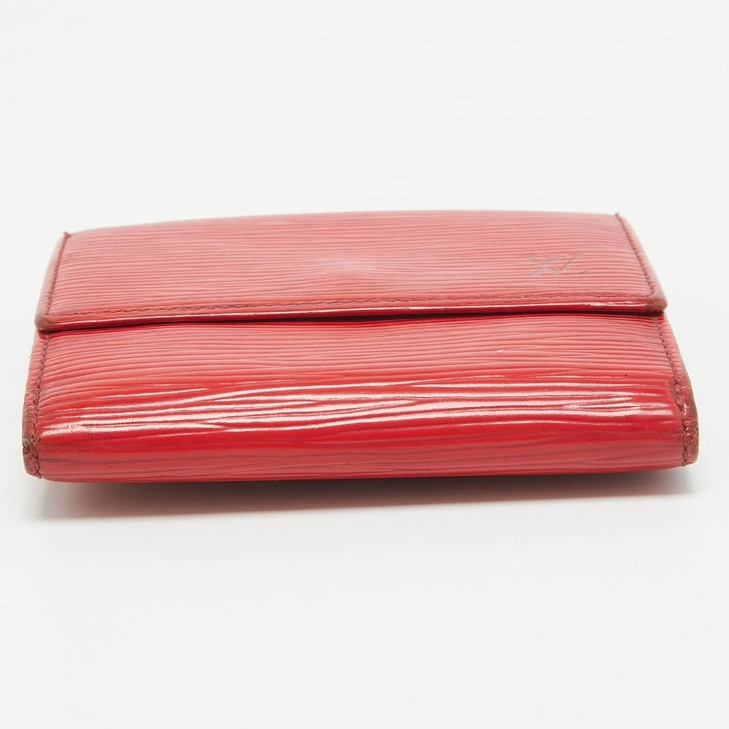 Louis Vuitton Red Epi Leather Elise Wallet.. 6