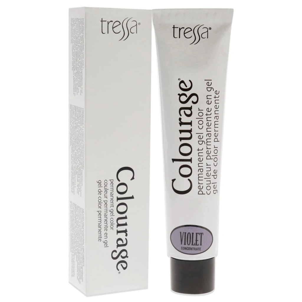 Tressa Colourage Permanent Gel Color - Violet Concentrate by  for Unisex - 2 oz Hair Color 3