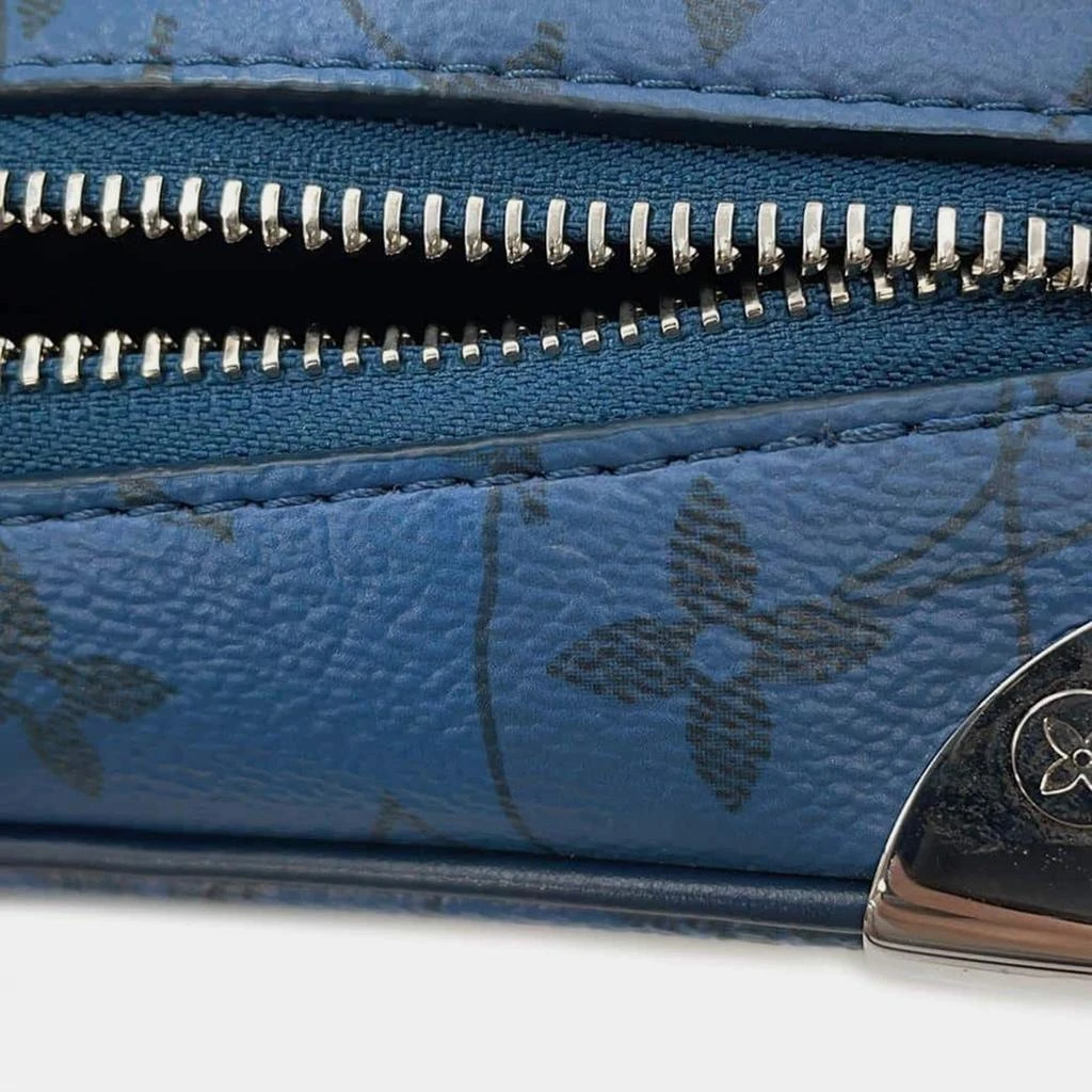 Louis Vuitton Louis Vuitton Blue Monogram Aqua Garden Mini Soft Trunk Bag 8