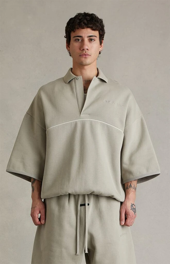 Essentials Seal Active Trace 3/4 Sleeve Modern Polo Sweatshirt 2