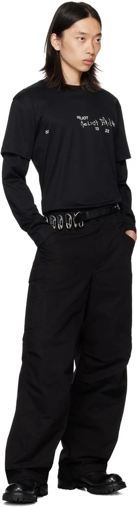 Heliot Emil Black Aurora Carabiner Belt 3