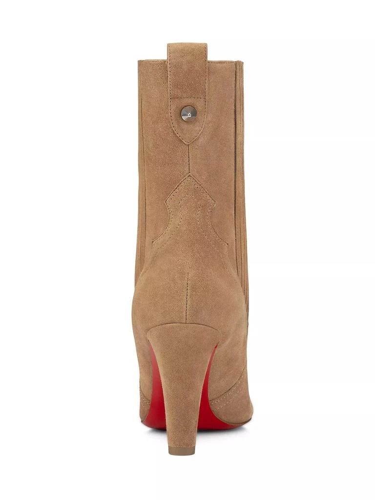 Christian Louboutin Santigag 85MM Leather Ankle Boots 4
