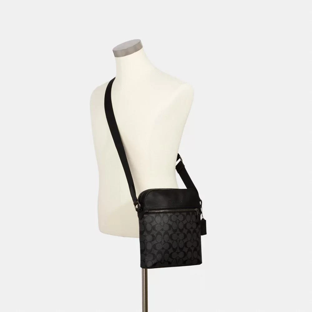 Coach Houston Flight Bag In Signature Canvas 5