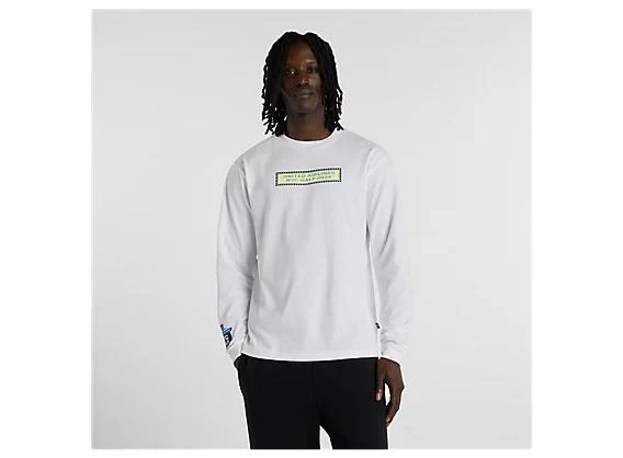 New Balance United Airlines NYC Half Men
s Cotton Long Sleeve
