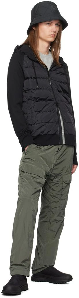 Canada Goose Black Hybridge Huron Zip Down Jacket 5