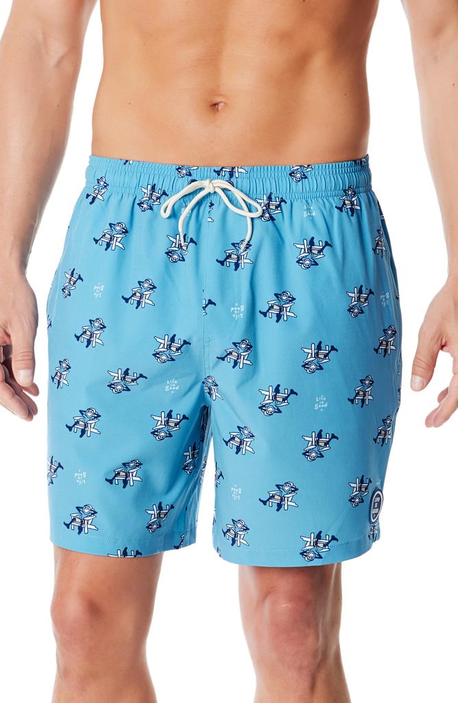 Life is Good Jake Adirondack Print Boardshorts