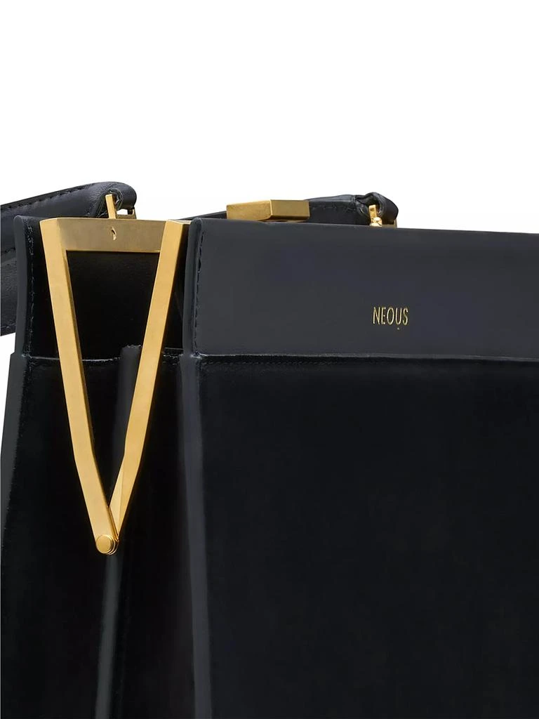 NEOUS Bellatrix Suede & Leather Top Handle Bag 4