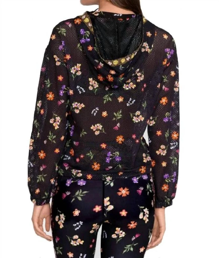 Johnny Was Nani Patch Pocket Mesh Jacket In Multi 2