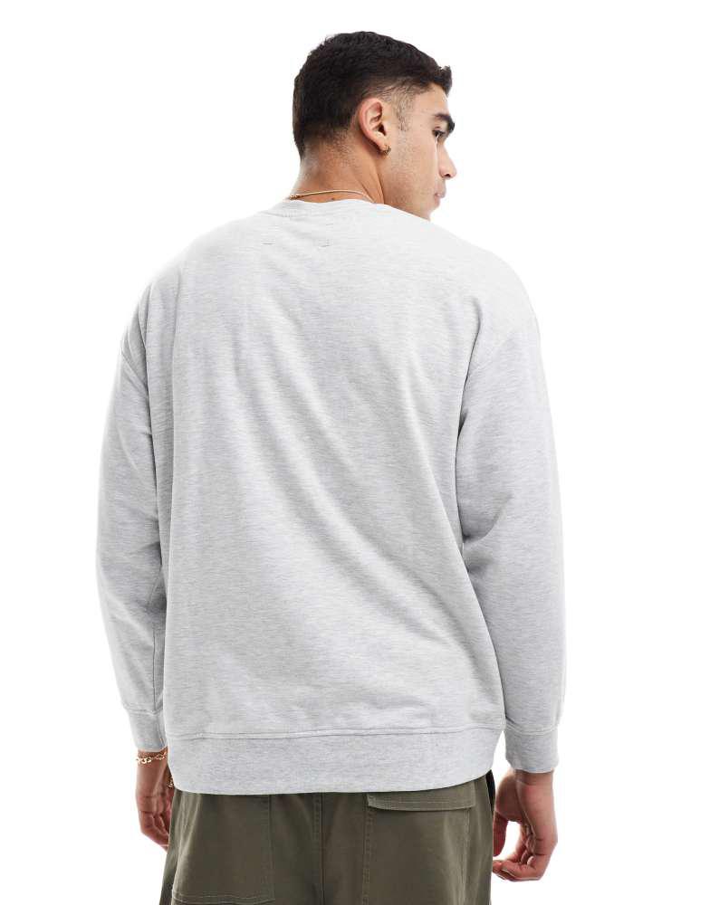 HERA Hera focus sweatshirt in light grey