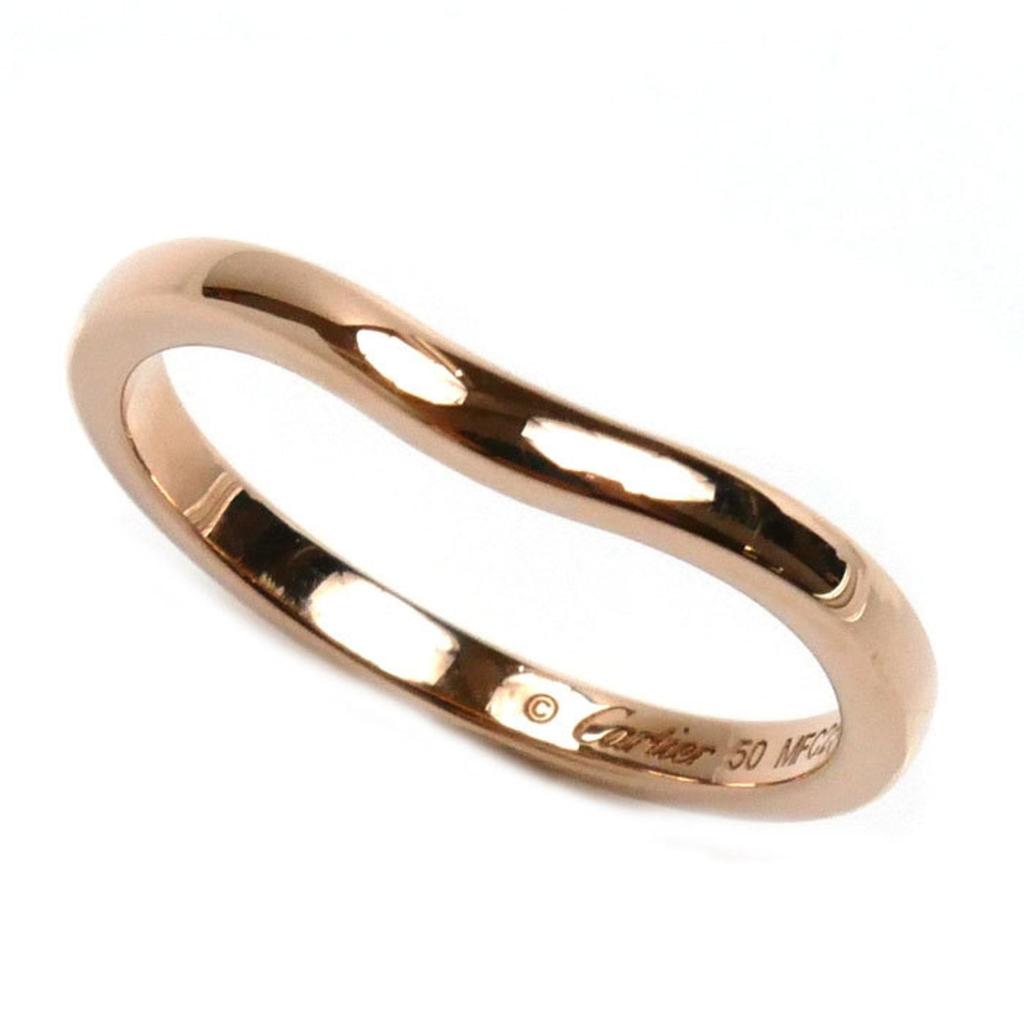 Cartier pink gold (18K) Band Ring (Pre-Owned)