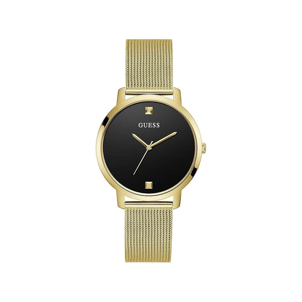 GUESS Gold-Tone Mesh Ladies Watch 1