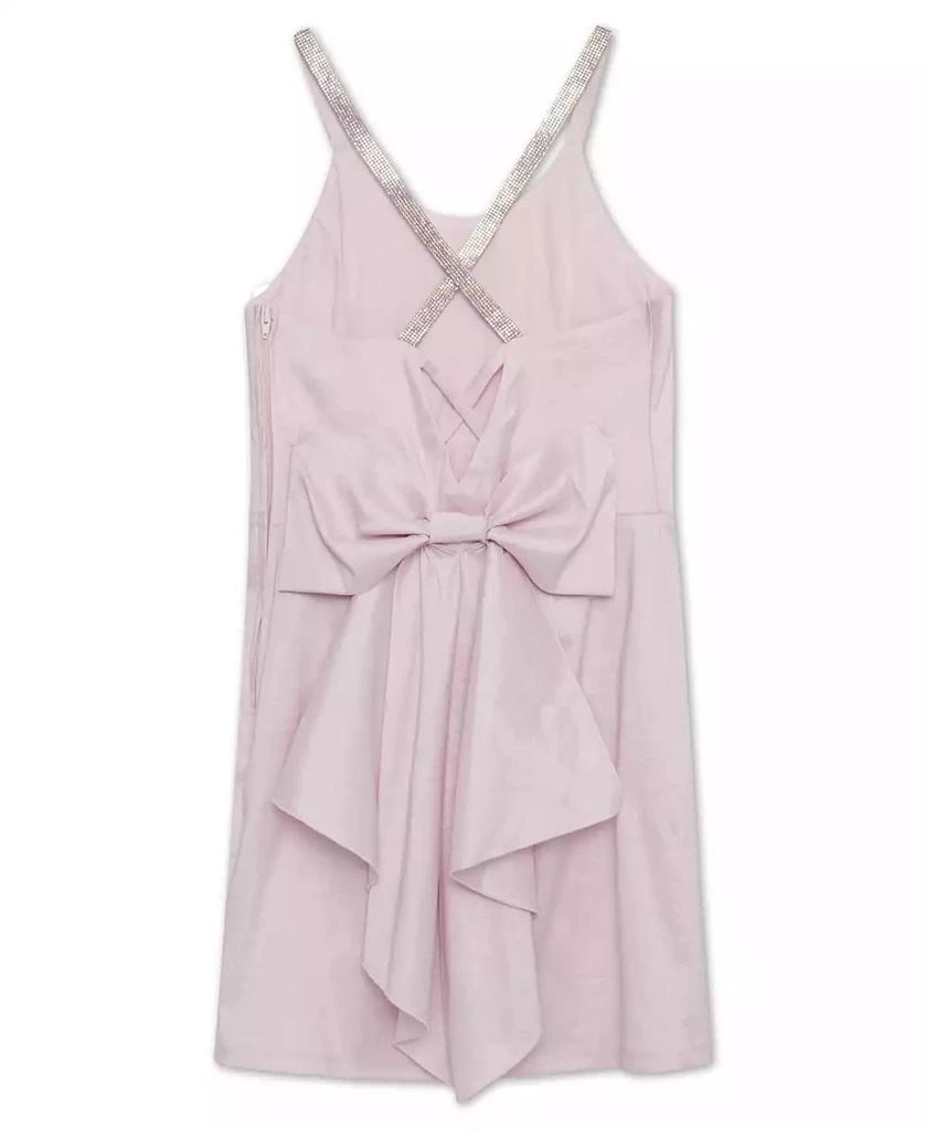 Speechless Big Girls Taffeta Bow Dress 2