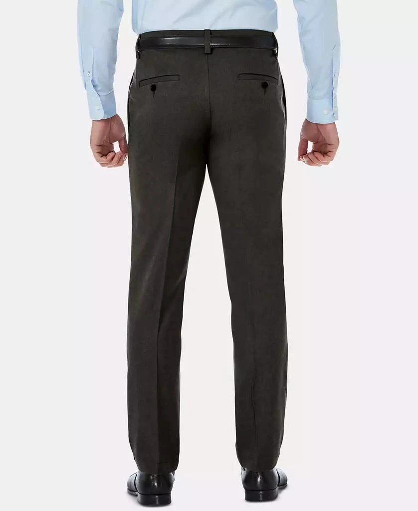 Haggar Men's Cool 18 Pro Slim-Fit 4-Way Stretch Moisture-Wicking Non-Iron Dress Pants 2