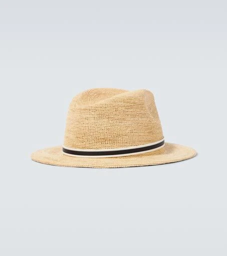 BORSALINO Argentina crochet raffia Panama hat 4