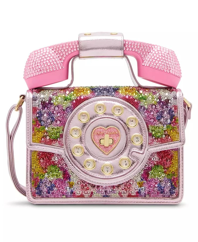 Betsey Johnson Kaleidoscope Floral Phone Small Crossbody Bag 1