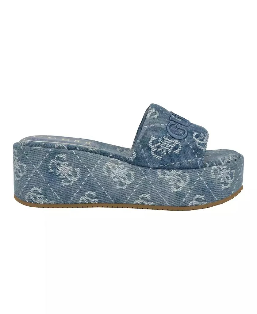 GUESS Bintai Platform Slide Casual Wedge Sandals 2
