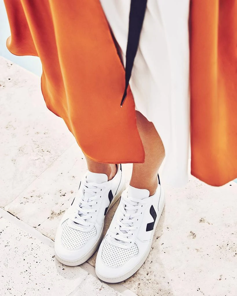Veja V10 Leather Platform Sneakers 5