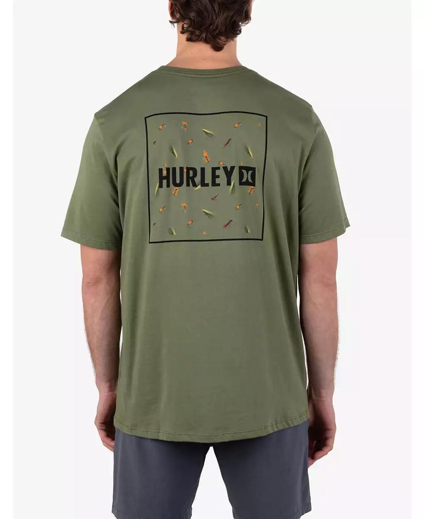 Hurley Men
s Everyday Four Corners Short Sleeves T-shirt