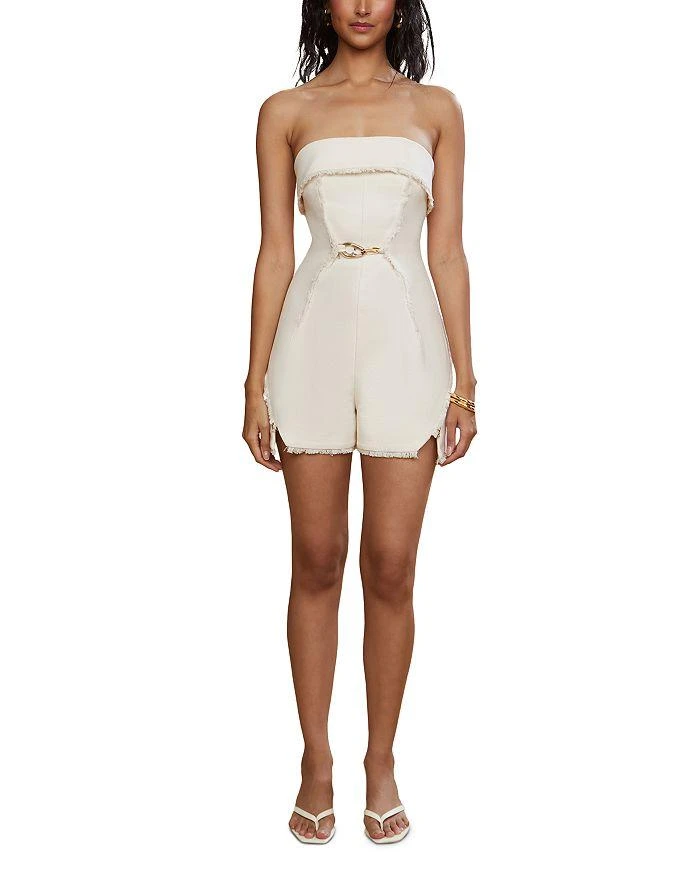 AMUR Valerie Strapless Romper 6