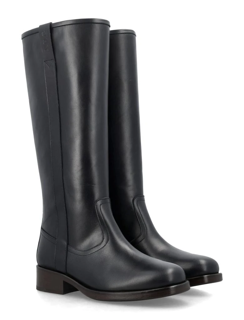 A.P.C. High Leather Boots 2
