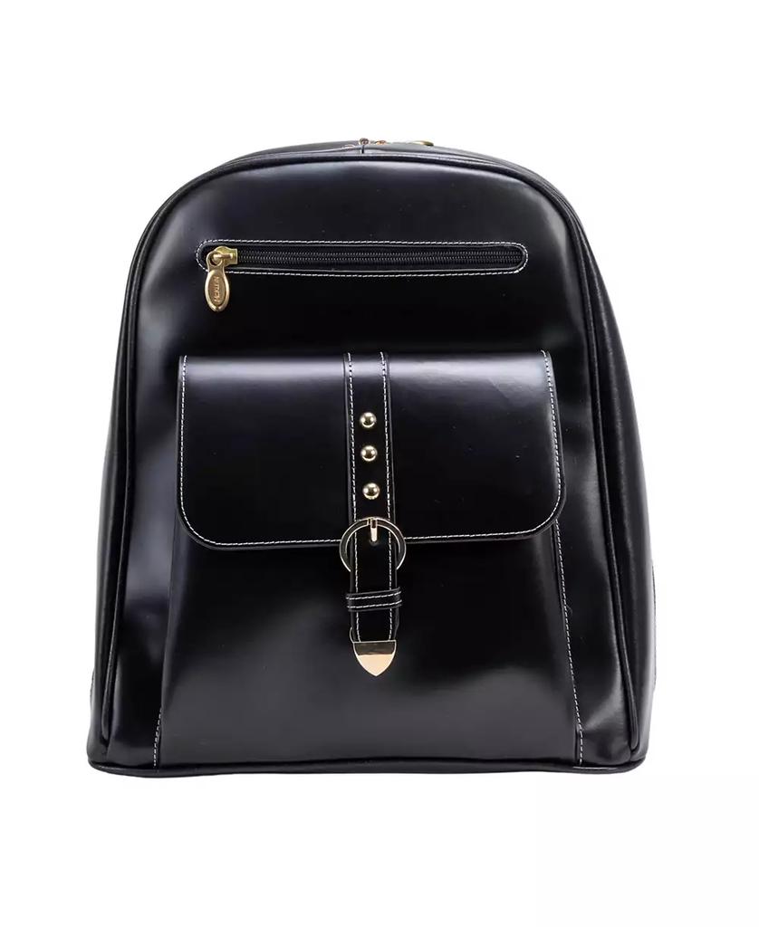 McKlein Madison Leather Business Laptop Tablet Backpack