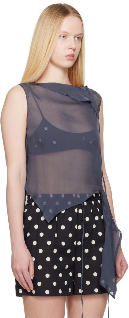 Paloma Wool Navy Sato Tank Top - Lingerie - BeyondStyle