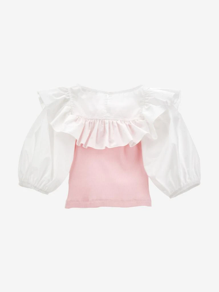 MONNALISA Monnalisa Girls Provenza Top in Pink 3