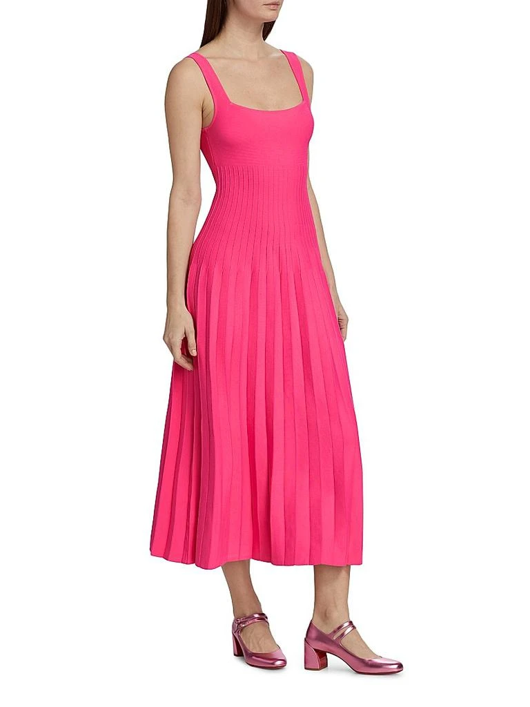 Staud Ellison Rib-Knit Sleeveless Midi-Dress 3