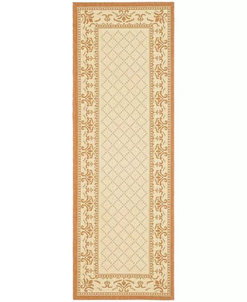 Safavieh Courtyard Natural and Terra Area Rug Collection