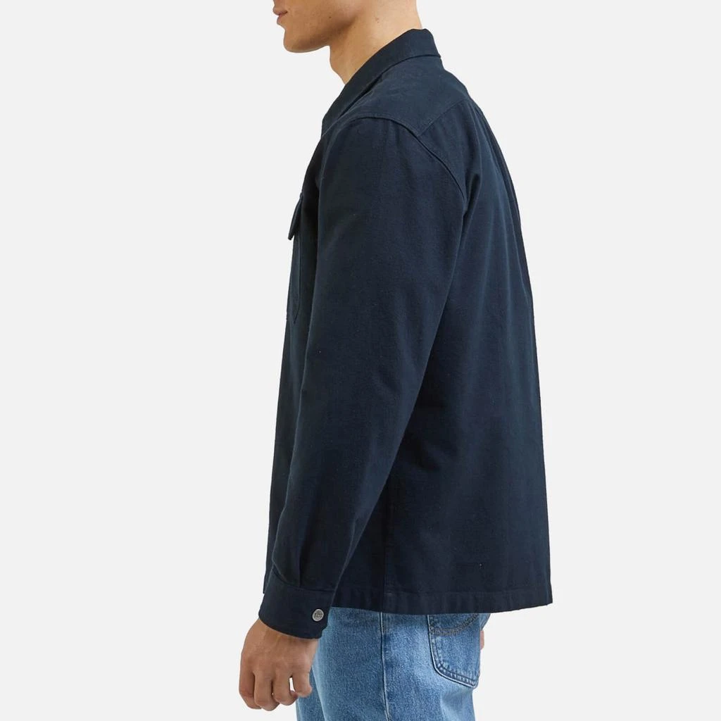 LEE Lee Brushed Cotton Half-Zip Shirt 3
