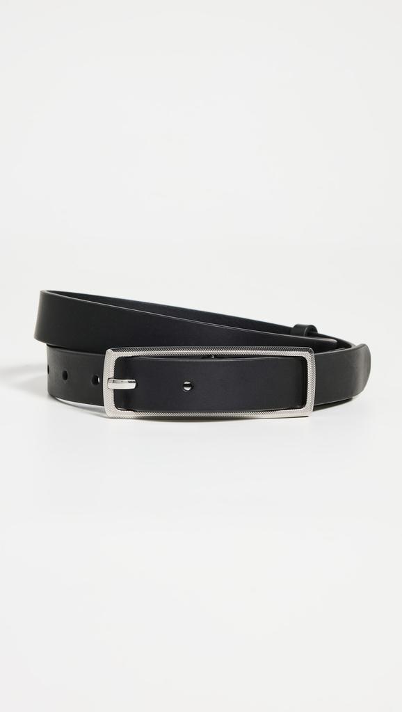【関税込み】rag & bone ブラック Rebound レザーベルト Rag & Bone Rebound Belt in Black | REVOLVE