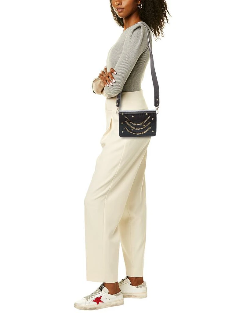 Persaman New York Bonnie13 Leather Clutch 4