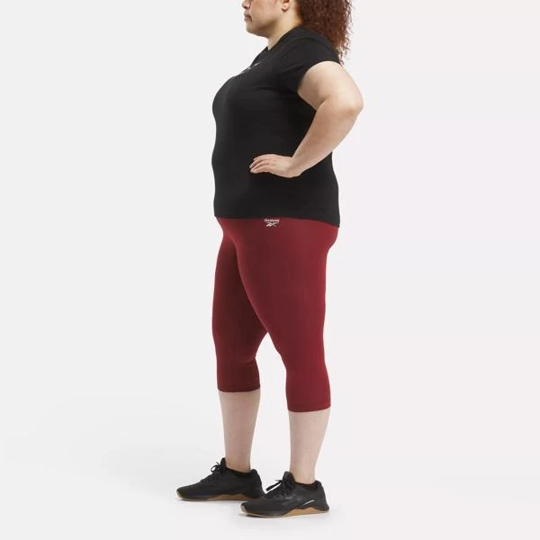 Reebok Reebok Identity Small Logo Cotton Leggings (Plus Size) 2