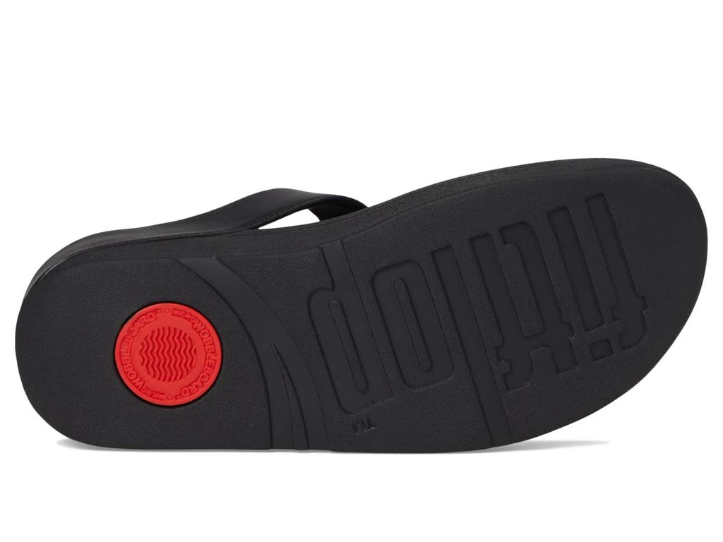 FitFlop Fino Crystal-Chain Leather Toe-Post Sandals 3