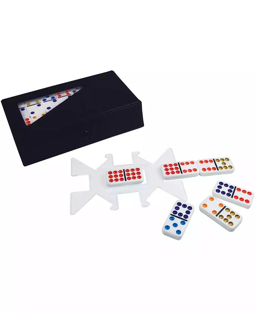 Crayola ChickenFoot Double 9 Color Dot Dominoes - Professional Size 2